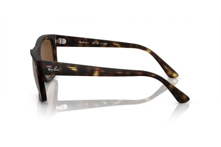 Zonnebril Ray-Ban RB4428 894/57 Polarized Vierkant Havana