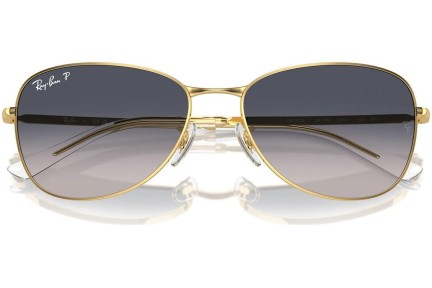 Zonnebril Ray-Ban RB3733 001/78 Polarized Pilot Goud