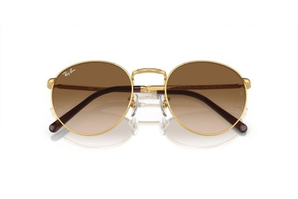 Zonnebril Ray-Ban New Round RB3637 001/51 Ronde Goud