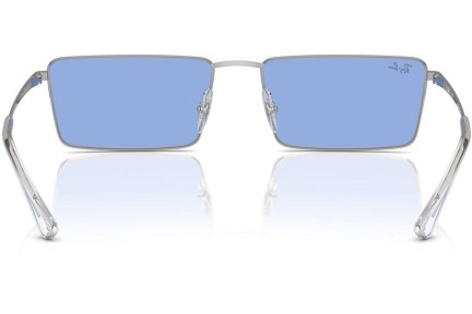 Zonnebril Ray-Ban RB3741 003/80 Rechthoekige Zilver