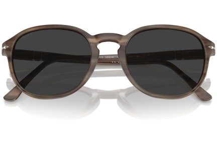 Zonnebril Persol PO3343S 120848 Polarized Ronde Bruin