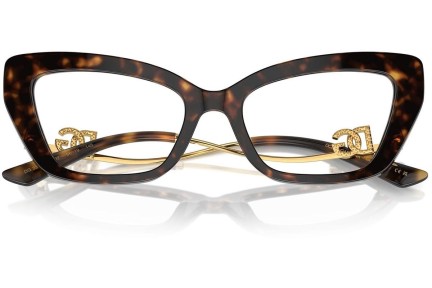 Brillen Dolce & Gabbana DG3391B 502 Cat Eye Havana