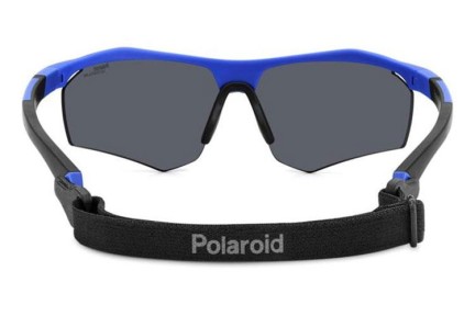 Zonnebril Polaroid PLD7055/S FLL/QG Polarized Rechthoekige Blauw