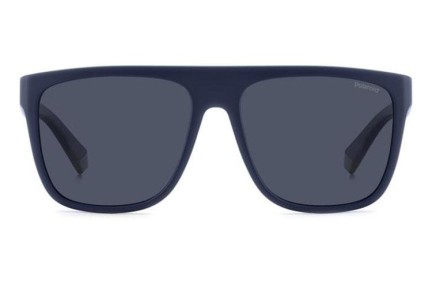 Zonnebril Polaroid PLD2162/S FLL/C3 Polarized Flat Top Blauw