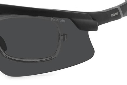 Zonnebril Polaroid PLD7056/CI/S O6W/M9 Polarized Rechthoekige Zwart