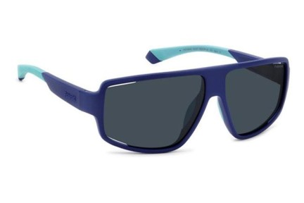 Zonnebril Polaroid PLD7054/S FLL/C3 Polarized Rechthoekige Blauw