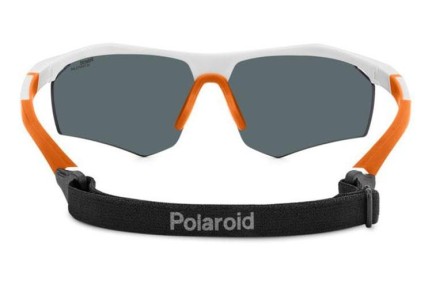 Zonnebril Polaroid PLD7055/S VK6/BG Polarized Rechthoekige Wit