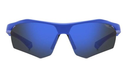 Zonnebril Polaroid PLD7055/S FLL/QG Polarized Rechthoekige Blauw