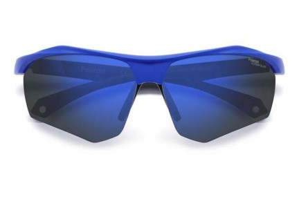 Zonnebril Polaroid PLD7055/S FLL/QG Polarized Rechthoekige Blauw