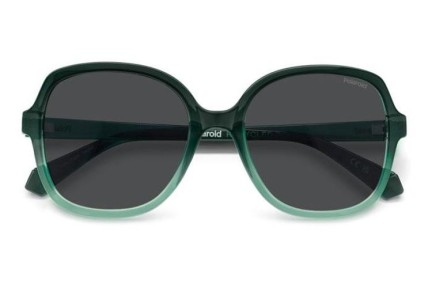 Zonnebril Polaroid PLD4177/S/X 1ED/M9 Polarized Vierkant Groen