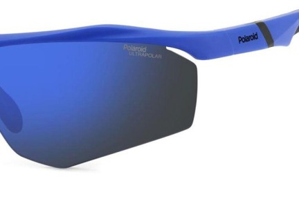 Zonnebril Polaroid PLD7055/S FLL/QG Polarized Rechthoekige Blauw