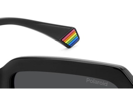 Zonnebril Polaroid PLD6223/S/X 807/M9 Polarized Rechthoekige Zwart