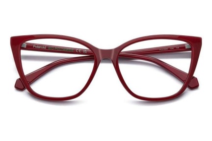 Brillen Polaroid PLDD545 C9A Cat Eye Rood