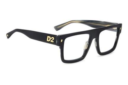 Brillen Dsquared2 D20147 37N Flat Top Zwart