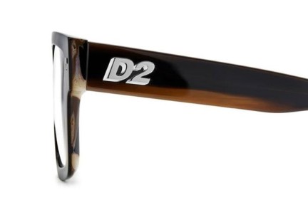 Brillen Dsquared2 D20147 EX4 Flat Top Bruin