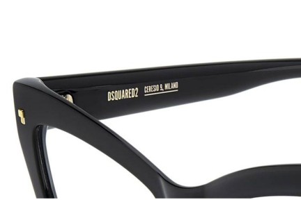 Brillen Dsquared2 D20152 807 Cat Eye Zwart