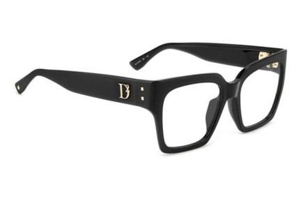 Brillen Dsquared2 D20151/G 807 Rechthoekige Zwart