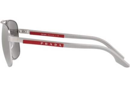 Zonnebril Prada Linea Rossa PS53XS 1AP04L Ronde Zilver