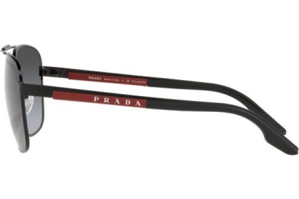 Zonnebril Prada Linea Rossa PS53XS 1BO6G0 Polarized Ronde Zwart