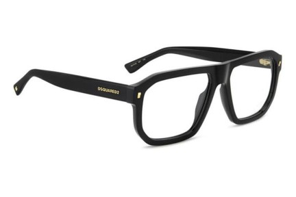 Brillen Dsquared2 D20146 807 Rechthoekige Zwart