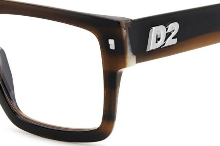 Brillen Dsquared2 D20147 EX4 Flat Top Bruin