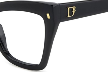 Brillen Dsquared2 D20152 807 Cat Eye Zwart