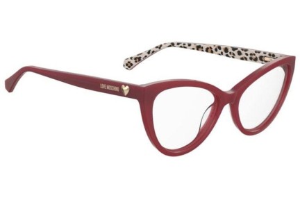 Brillen Love Moschino MOL631 WGX Cat Eye Rood