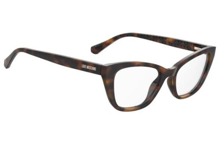 Brillen Love Moschino MOL636 05L Cat Eye Havana