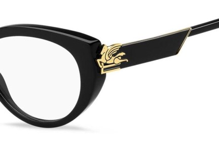 Brillen Etro ETRO0041 807 Cat Eye Zwart