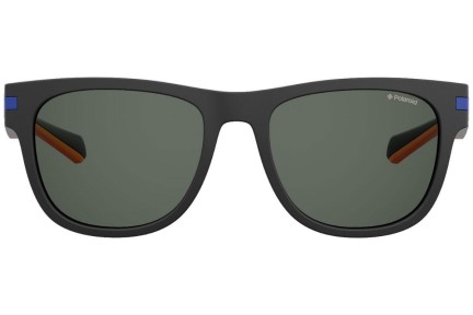 Zonnebril Polaroid Active Collection PLD2065/S 0VK/M9 Polarized Vierkant Zwart