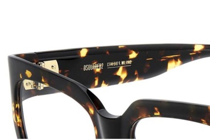 Brillen Dsquared2 D20151/G 086 Rechthoekige Havana