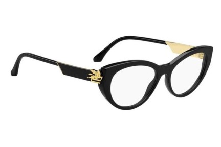 Brillen Etro ETRO0041 807 Cat Eye Zwart