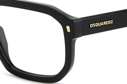 Brillen Dsquared2 D20146 807 Rechthoekige Zwart