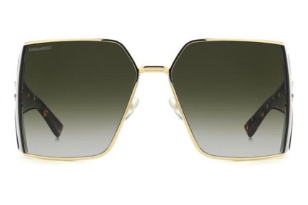 Zonnebril Dsquared2 D20154/S J5G/9K Vierkant Goud