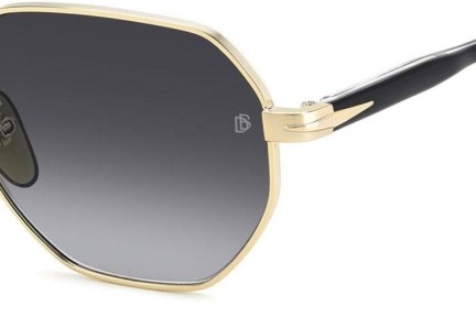 Zonnebril David Beckham DB1162/F/S RHL/9O Rechthoekige Goud