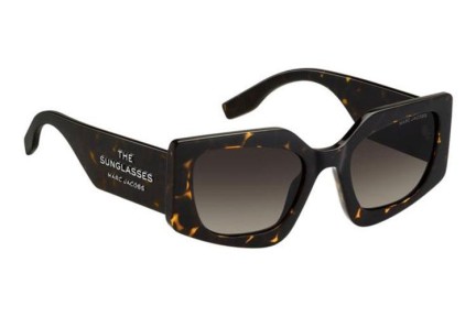 Zonnebril Marc Jacobs MARC774/S 086/HA Rechthoekige Havana