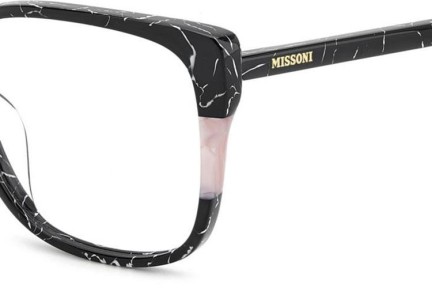 Brillen Missoni MIS0201/G GBY Rechthoekige Zwart