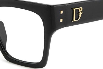 Brillen Dsquared2 D20151/G 807 Rechthoekige Zwart