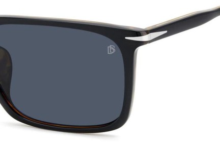 Zonnebril David Beckham DB1163/F/S 05K/KU Rechthoekige Zwart