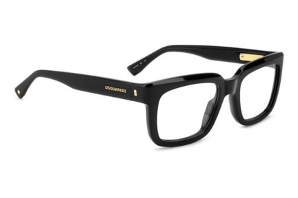 Brillen Dsquared2 D20144 807 Rechthoekige Zwart