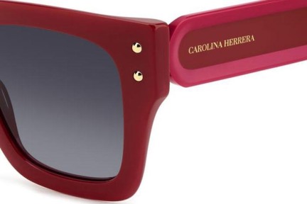 Zonnebril Carolina Herrera HER0255/S C9A/9O Vierkant Rood