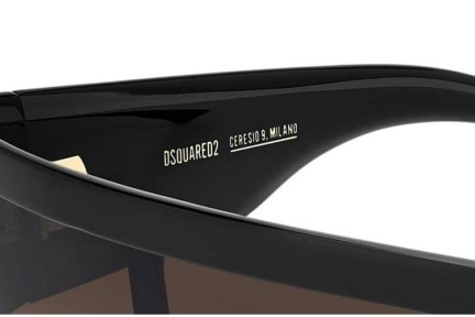 Zonnebril Dsquared2 D20149/S 807/HA Panorama | Shield Zwart