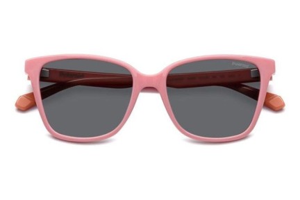 Zonnebril Polaroid Junior PLD8062/S 35J/M9 Polarized Cat Eye Roze