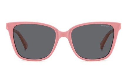 Zonnebril Polaroid Junior PLD8062/S 35J/M9 Polarized Cat Eye Roze