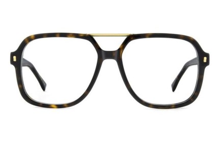 Brillen Dsquared2 D20145 086 Rechthoekige Havana