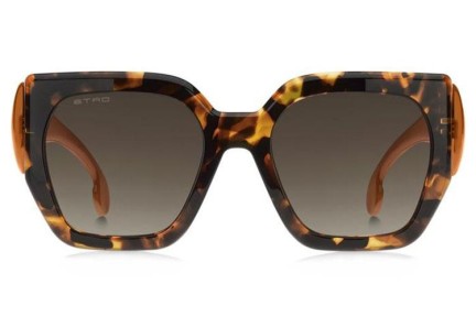 Zonnebril Etro ETRO0054/S 086/HA Rechthoekige Havana