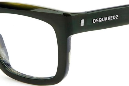 Brillen Dsquared2 D20144 6AK Rechthoekige Groen