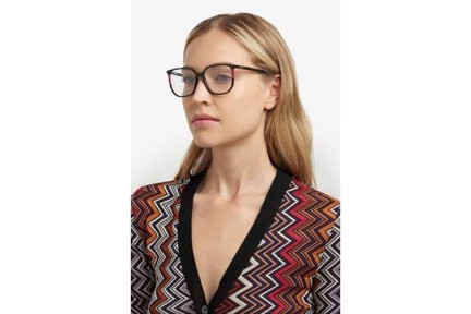 Brillen Missoni MIS0202 086 Rechthoekige Havana