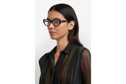 Brillen Etro ETRO0041 807 Cat Eye Zwart