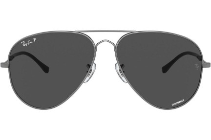 Zonnebril Ray-Ban RB3825 004/K8 Polarized Pilot Grijs